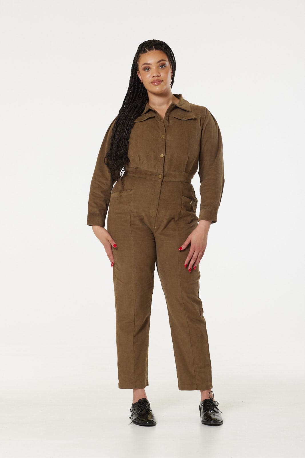 Loreak good Mendian Kurzer Jumpsuit khaki Casual-Look