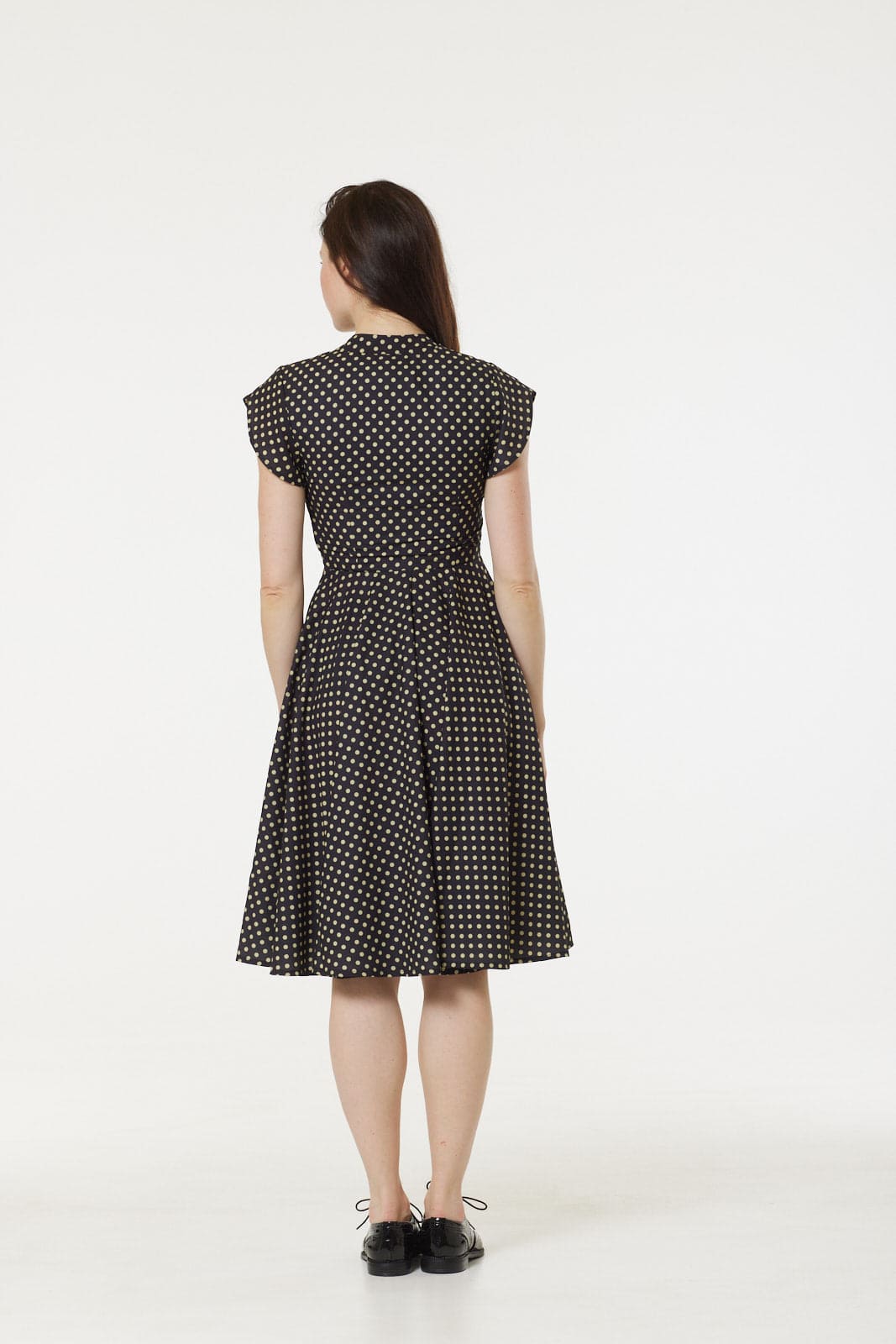 Serena Polka Dot-Kleid