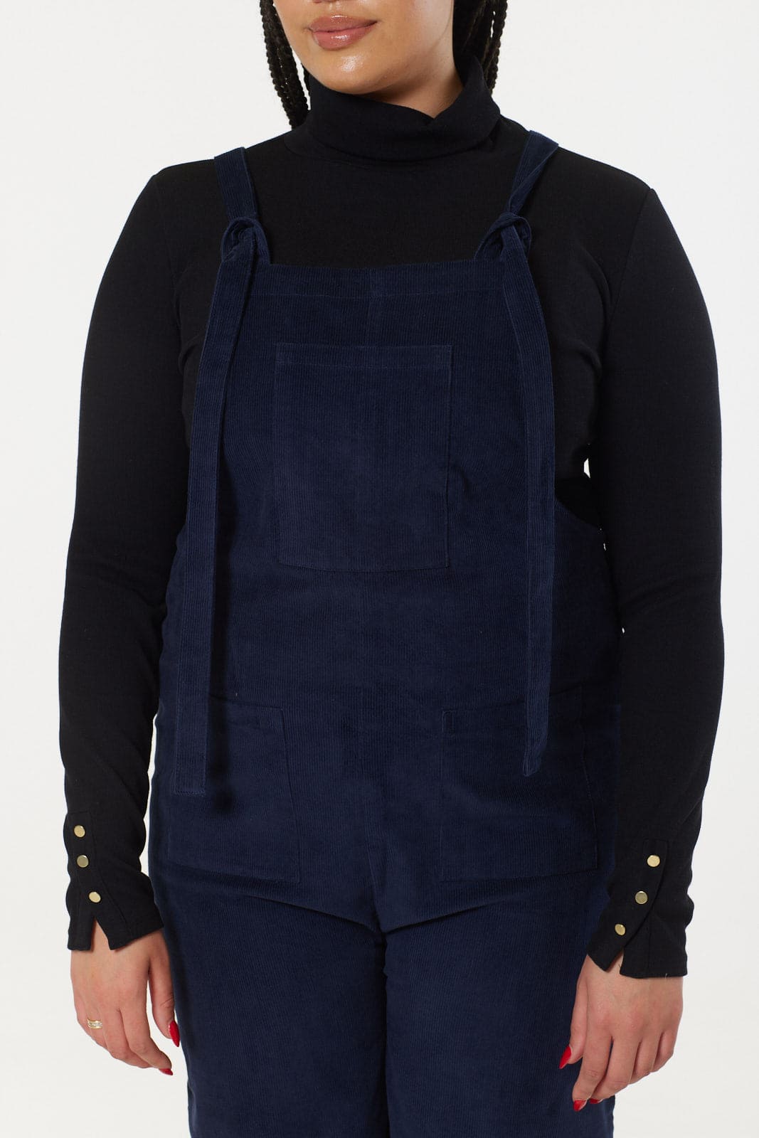 Alma Navy Dungarees