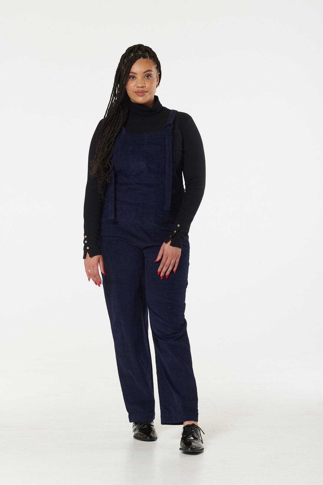 Alma Navy Dungarees