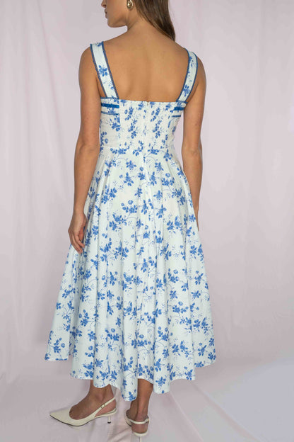 Ivy Blue Floral Dress