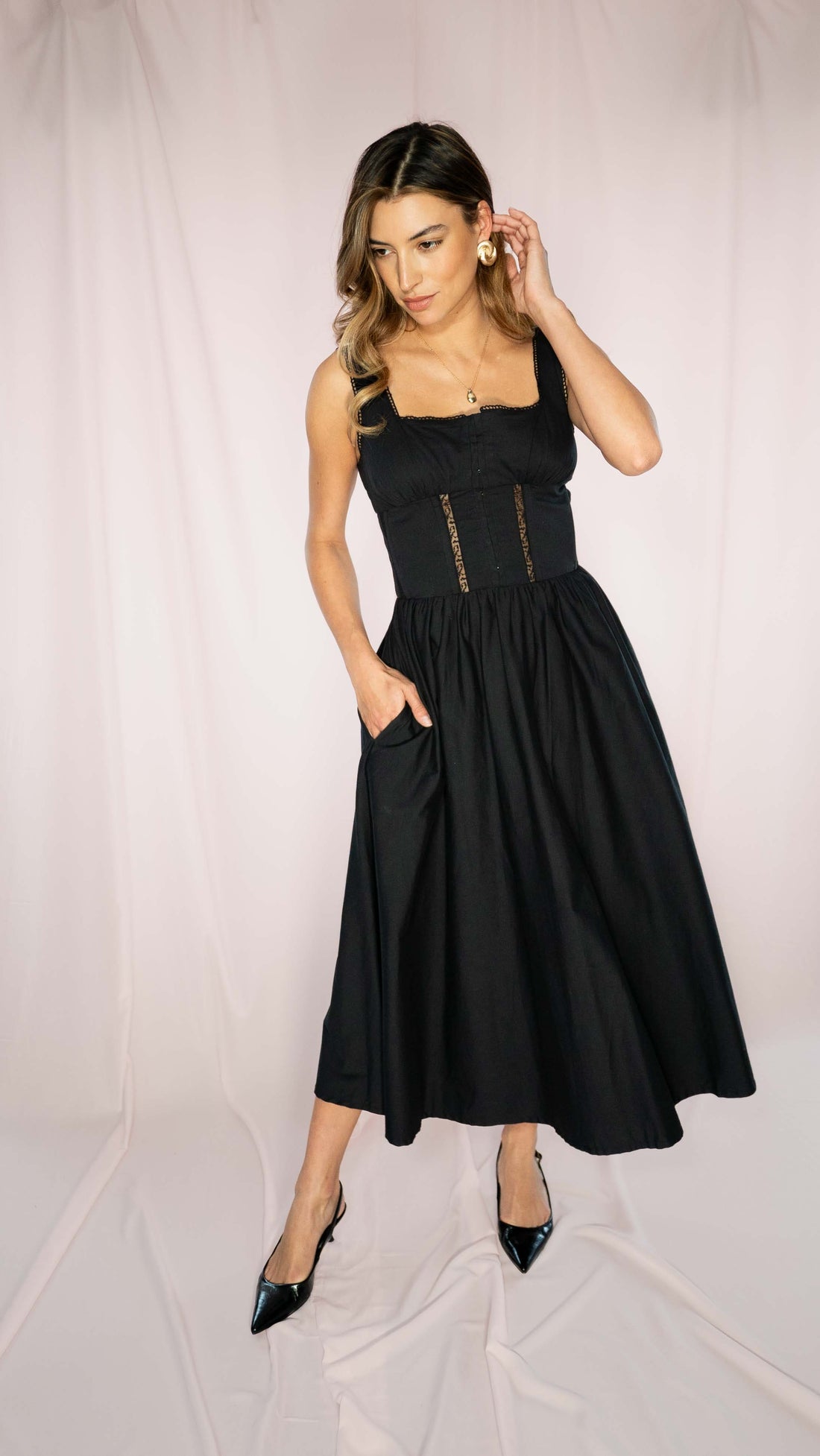 Willow Black Dress