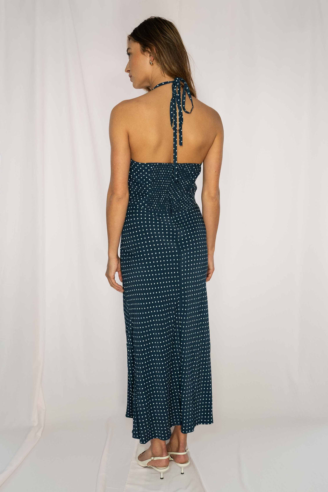 Leonie Polka Dot-Kleid