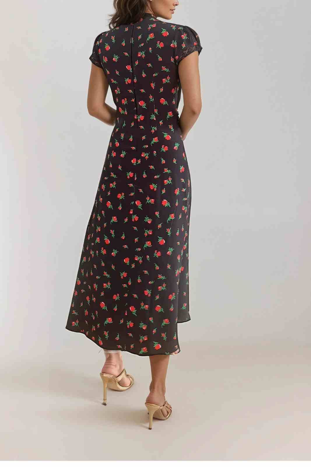 Lula Rose Print  Dress in Viscose