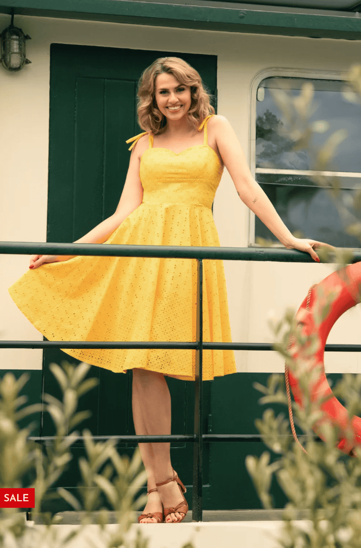 Quinn Yellow Dress Dress