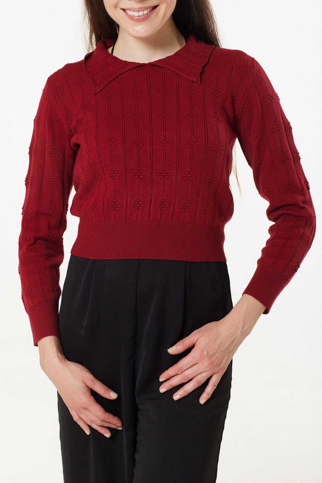 Lou Red Cardigan