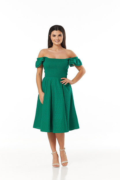 Raphaella Green Dress