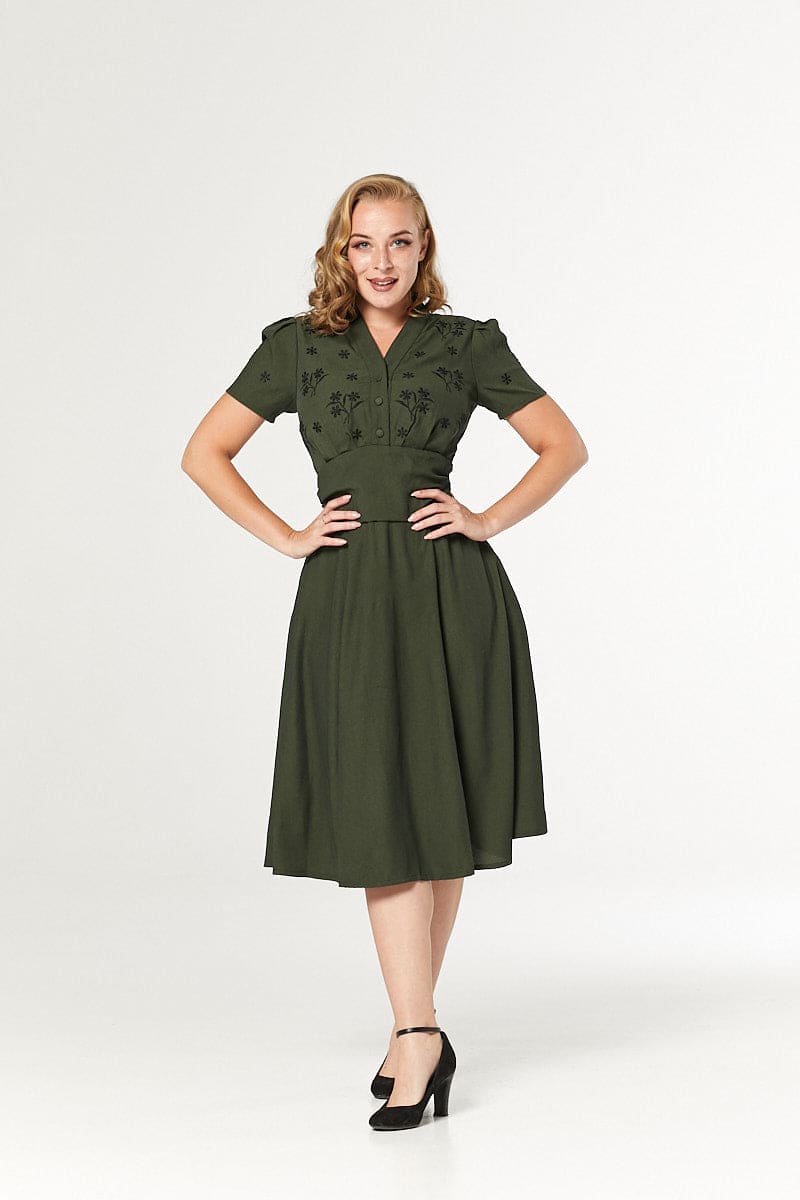 Sadie Green Dress