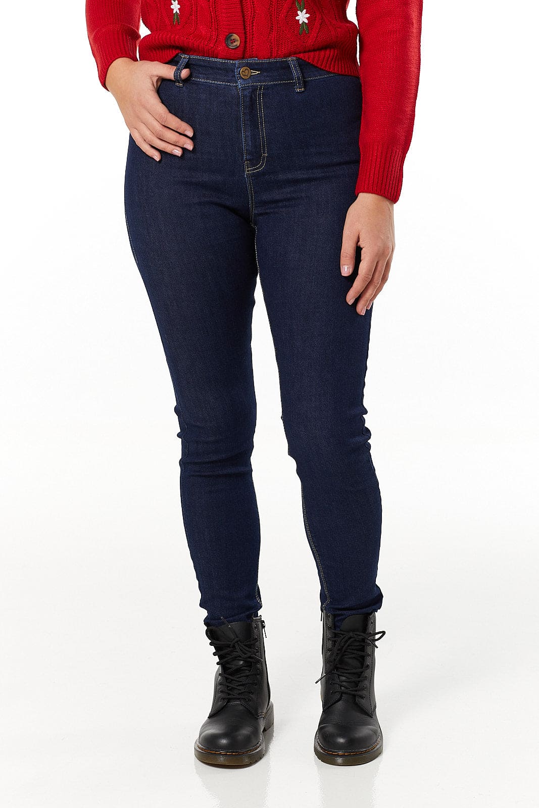 Sammy Skinny Jeans Dunkelblau