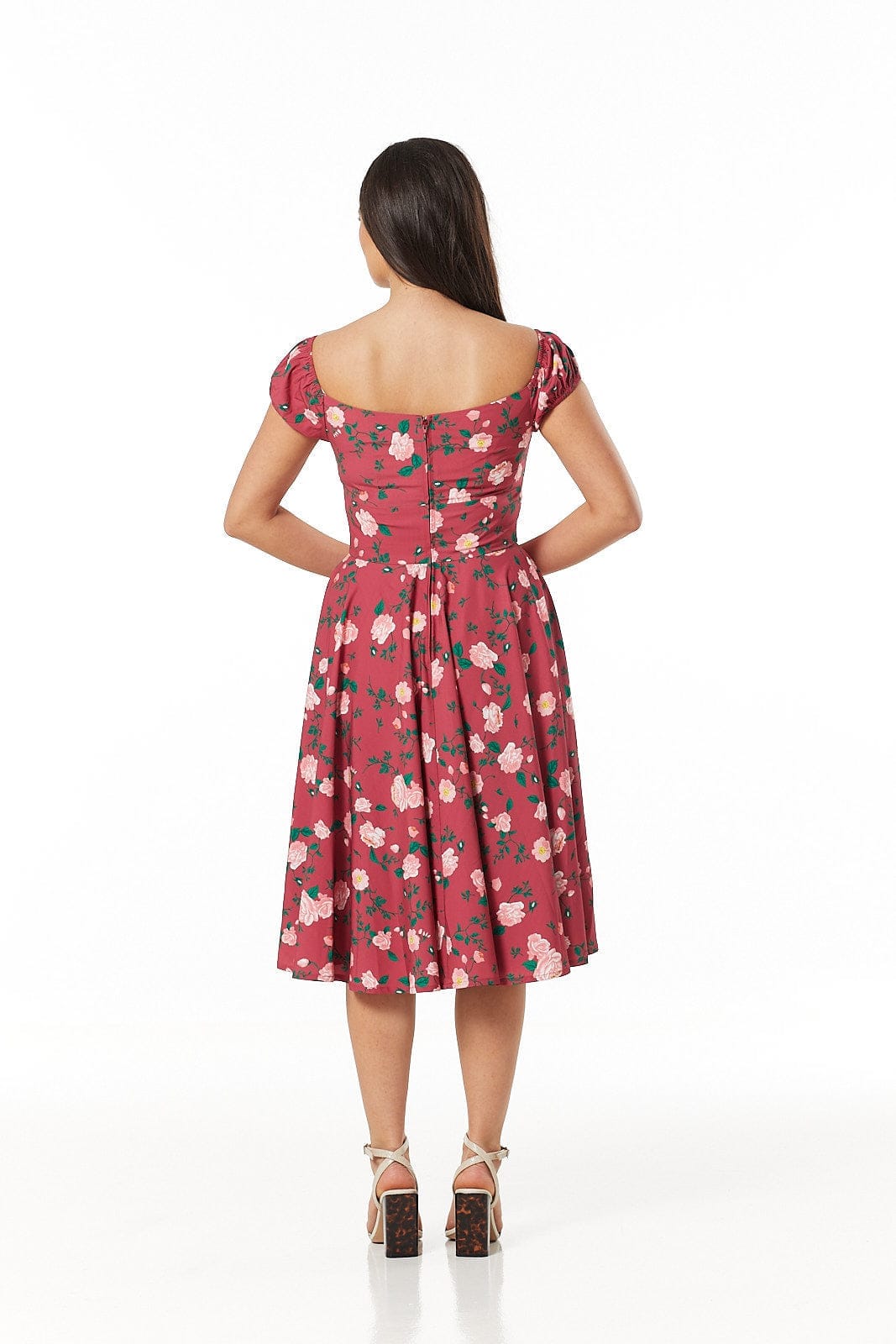 Rose Swing Dress - Timeless London