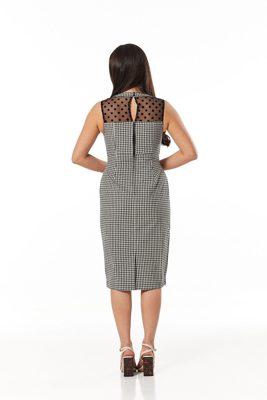 Erika Fitted Pencil Dress - Timeless London